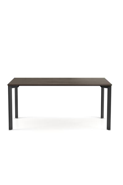 Bürotime Puzzle Çalışma Masası, Kül Meşe & Antrasit Ayak, 140cm