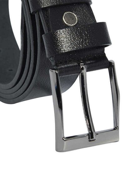 Süzer Deri 4 cmBattal Classic Genuine Leather Belt Black