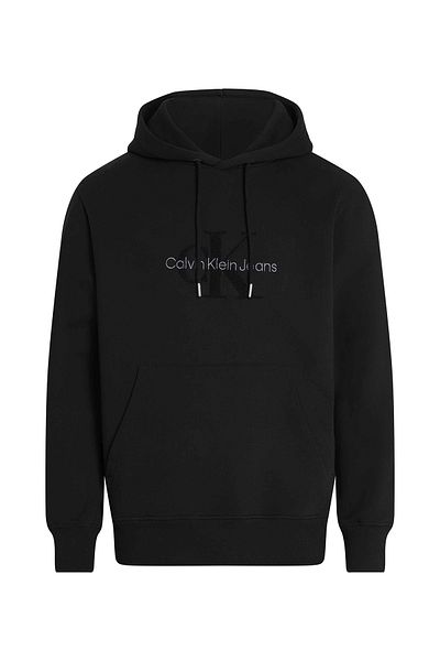 Calvin Klein Mikina Chenille Monologo s kapucí