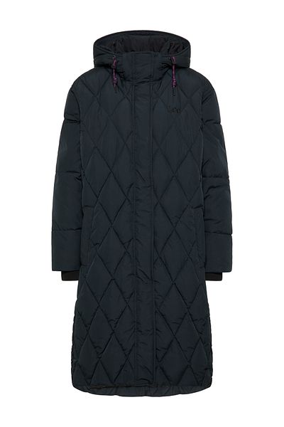 Lee Unionall Long Puffer – Schwarz