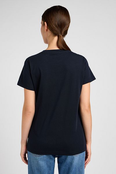Lee Unionall Small Logo T-Shirt – Schwarz