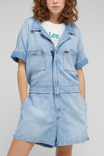 Lee Kurzer Stoff – Unionall Frosted Blue