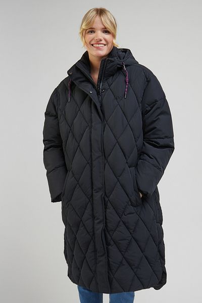 Lee Unionall Long Puffer – Schwarz
