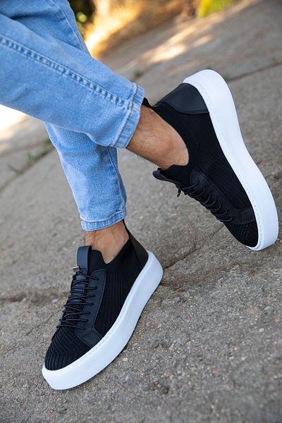 SOHO Herren Sneaker 19622 - Schwarz