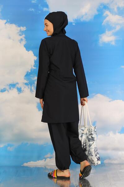 Akbeniz Μαγιό Navy Blue Hijab - Γυναικείο 31060