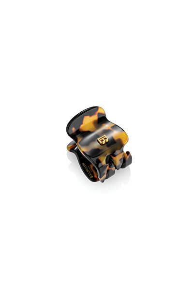 BALMAIN Cellulose Acetate Pince a Cheveux Extra Small Tortoise Shell