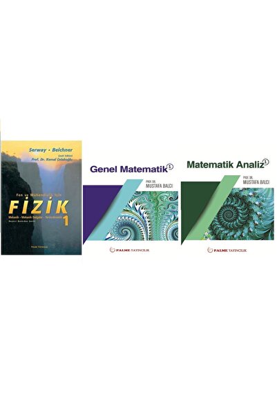 Palme Yayınevi Fizik Serway 1 Genel Matematik 1 Matematik Analiz 1