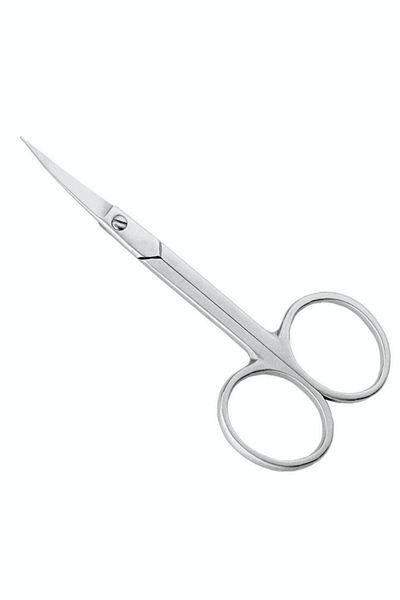 Nazarone Embroidery Scissors Bent Tip Steel 10.5cm
