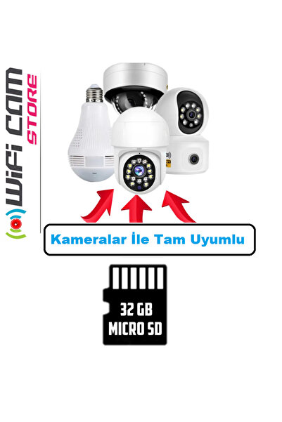 WİFİCAM 32 GB Hafıza Kartı Kameralar İle Uyumlu SD Kart