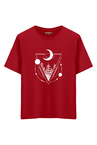 Mounte Bianca Unisex guma - Oversize kroj T-shirt