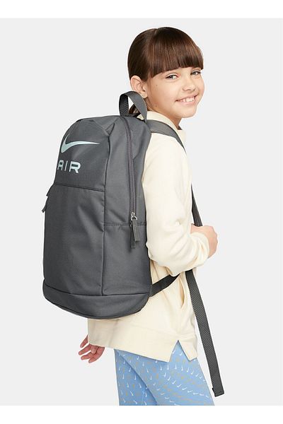 Nike Children's Black - Gray - Silver Backpack DR6089-084-Y NK ELMNTL BKPK - NK AI