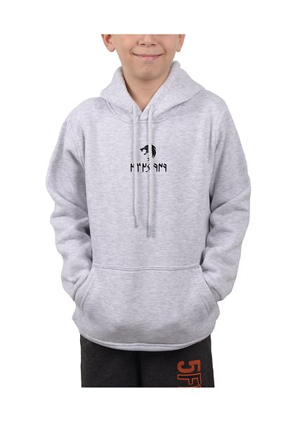 Uniquetex Gokturk Letter Special Design Kids Hoodie - VEK KÖKBÖRÜ(BOZKURT)