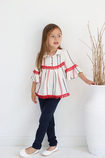 Sevimli Pants Set, blouse, shirt, summer, summer set, pants, girl, double set