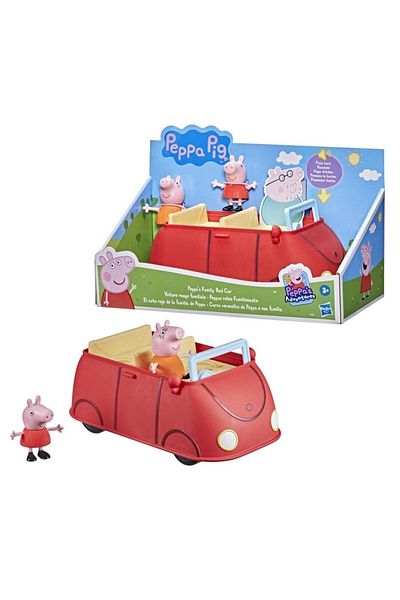 Peppa Pig مركبة عائلية حمراء F2184