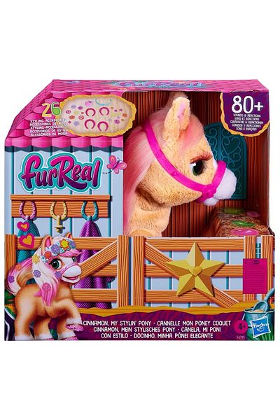Furreal Friends My Stylin Pony Cinnamon Toy - 35 Cm Electronic Pet