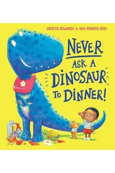 Scholastic لا تتصل أبدًا بالديناصور إلى العشاء!