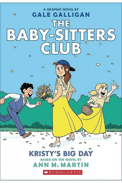 Scholastic The Babysitters Club Graphic Novel: Kristy's Big Day| Illustrated English Book- Ann M. Martin