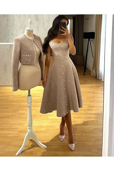 Pulli Collection طقم سترة وفستان كلاسيكي