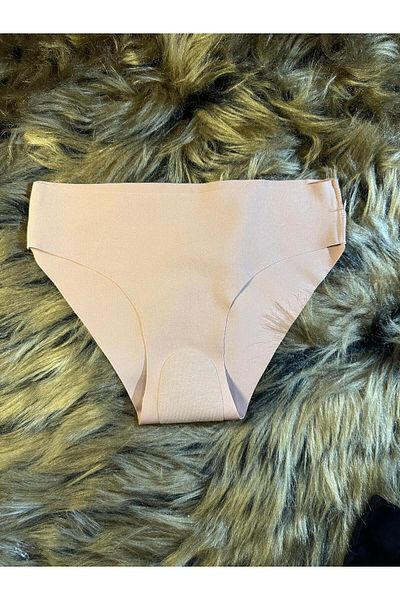berz wear Women's Padded Seamless Laser Cut Non-Marking Lycra Bikini Slip Panties