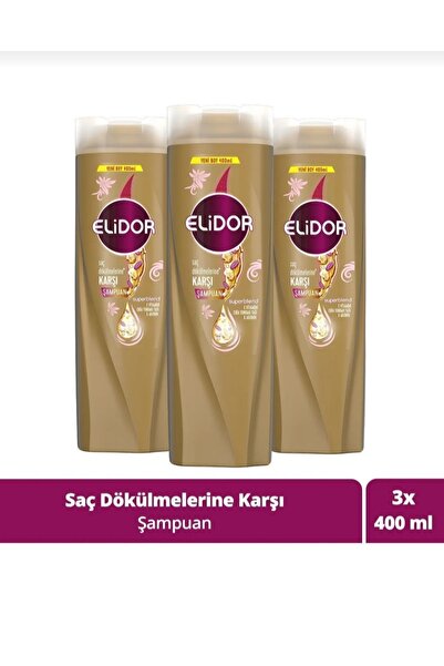 Elidor ELİDOR Superblend Saç Bakım Şampuanı Saç Dökülmelerine Karşı Chia Tohu...