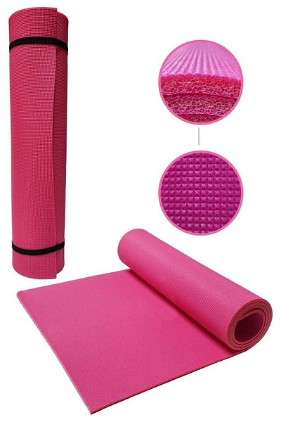 Tosima 6mm Pilates Yoga Mat Exercise Mat Training Mat 150 X 40 Cm Special Patterned Cushion