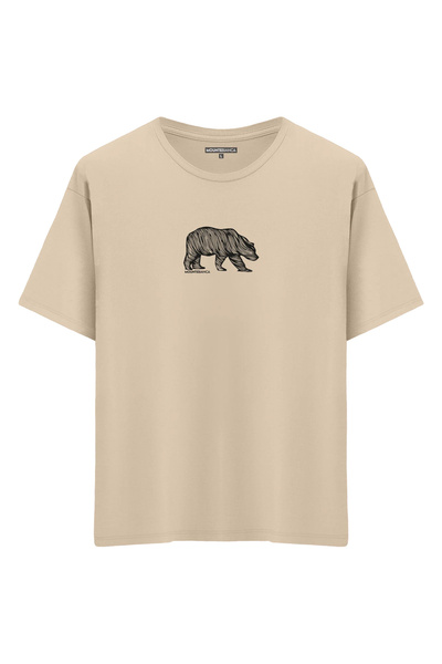 Mounte Bianca Unisex medved - Oversize kroj T-shirt