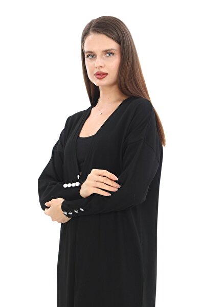 DEMİRLER Tam Boy Merserize Soğuk İplik Hırka