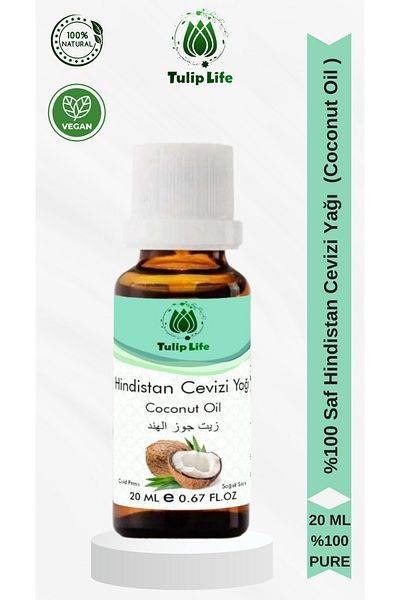 Tuliplife 20 ml 100% Pure and Natural Coconut Oil - Coconut Oil