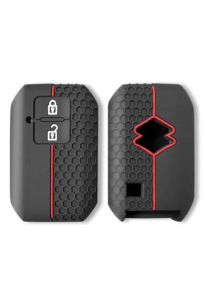 emii auto spare parts Key Case for Suzuki Ignis Swift Black/Red