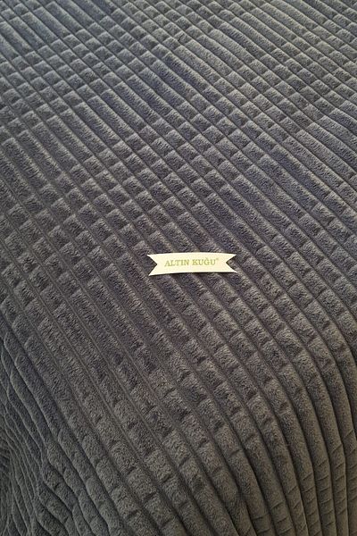 Özdilek Pyramid Blanket Double - Navy Blue