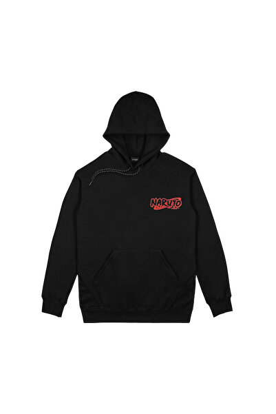 CONSTRAİN Hanorac cu glugă neagră Naruto Pain - Imprimat față și spate