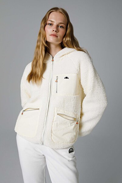 Ellesse Fermuarlı Kapüşonlu Kadın Sweat EF169-BG