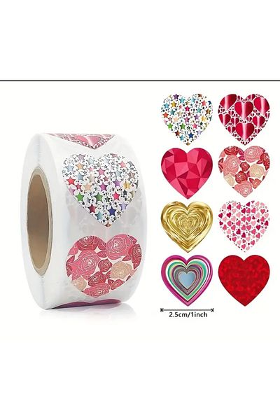 Sonic Hearts Label Sticker - Disappeared Gift Notebook Phone