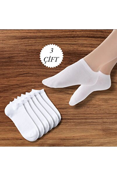 Algitsin O L A Унисекс памучни гъвкави бели детски ботуши Чорапи 3 чифта