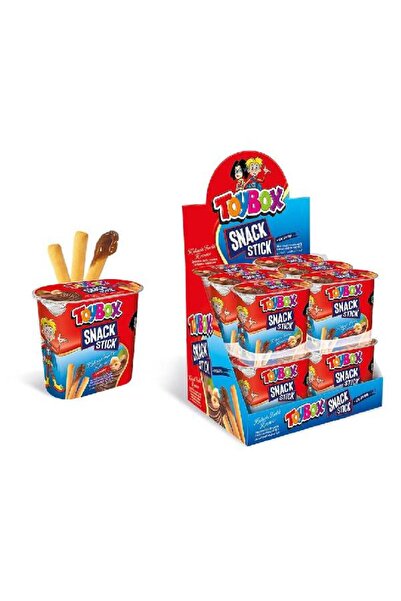 Toybox Snack Stick Kakaolu Fındık Kreması & Grissini 56 Gr * 72 Adet