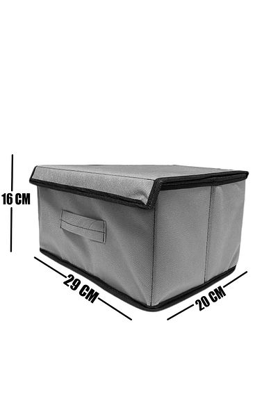 TURİNHOME Box Storage Box, Multi-Purpose Box, Organizer Box, Lid Organizer Organizer Box