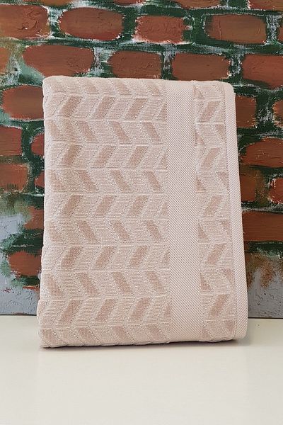 Özdilek Claret 2-Piece Towel - Beige