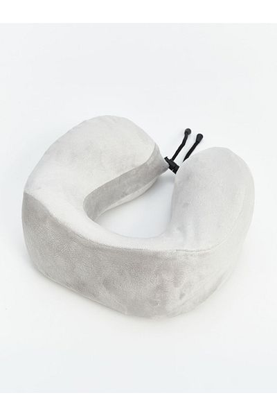 LC Waikiki Viscose Travel Neck Pillow - Fabric with Snap Fasteners