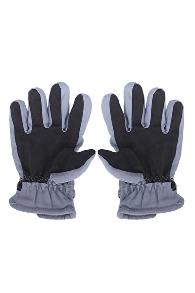 bebegen Boy Gray Snow Gloves 4-8 Years