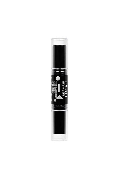 lykd Juicy Peach Blushiight Cheek Stick - Double Sided, Blush Peach and Pink Tone