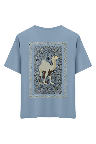 Mounte Bianca Unisex kamil - Oversize kroj T-shirt