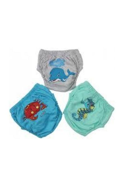 bejamonti chocolate baby kids 3-Piece Training Pants Set for Baby Boy