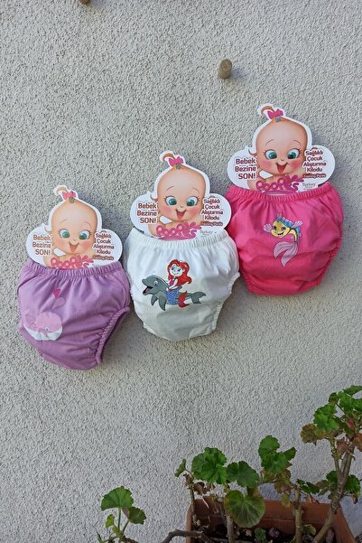 bejamonti chocolate baby kids Chiloți de antrenament din 3 piese cu model pen...