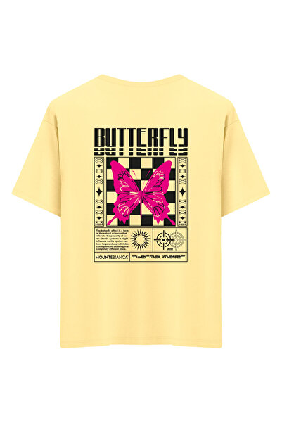 Mounte Bianca Unisex leptir - Oversize kroj T-shirt