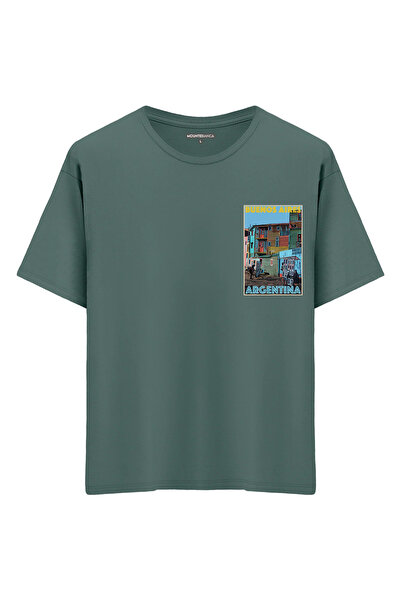 Mounte Bianca Unisex Buenos Aires - Oversize kroj T-shirt