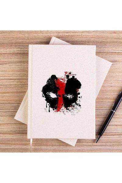 Z zepplin دفتر ملاحظات قماشي غير مبطن من Deadpool