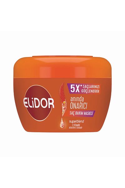 Elidor Superblend Hair Care Mask Instant Repair Vitamin C Keratin Ceramide 160 ml