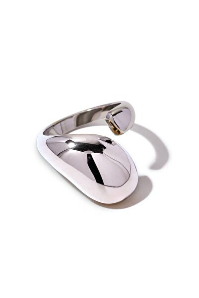 neslyaccessories Silver Renk Marka Model Çelik Yüzük