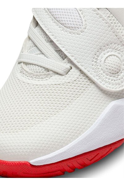 Nike Çocuk Beyaz - Kırmızı Yürüyüş Ayakkabısı DV8994-102-TEAM HUSTLE D 11 (PS)