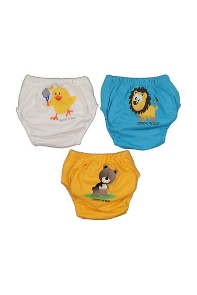 bejamonti chocolate baby kids 3-Piece Training Panties Set for Baby Boy
